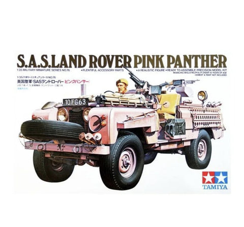 Tamiya S.A.S.Land Rover Pink Panther, 1:35 Scale, 35076
