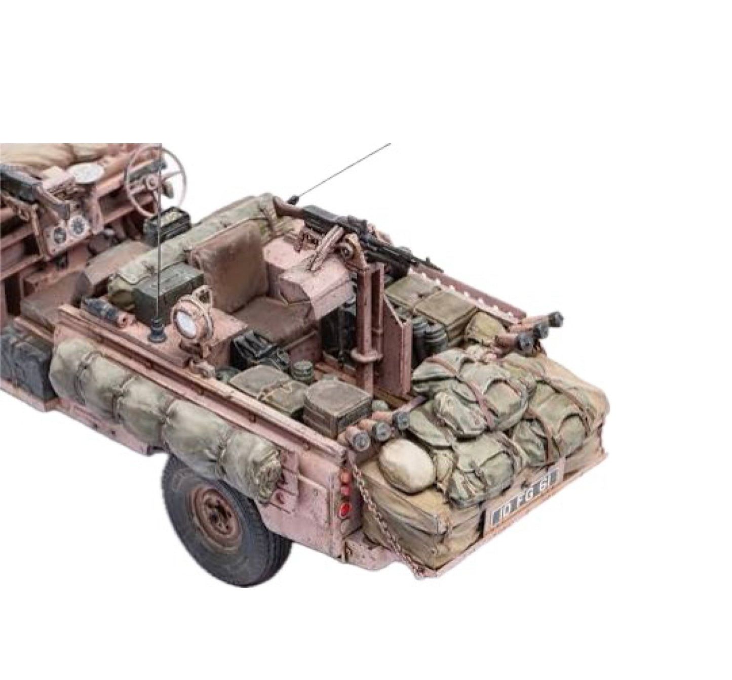 Tamiya S.A.S.Land Rover Pink Panther, 1:35 Scale, 35076