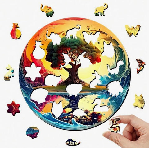 H407 - Yin Yang Life Tree (L)