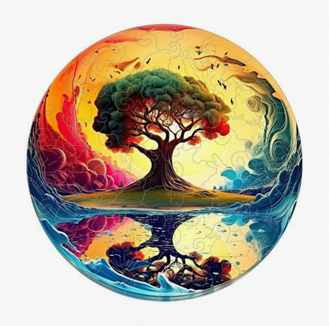 H407 - Yin Yang Life Tree (L)