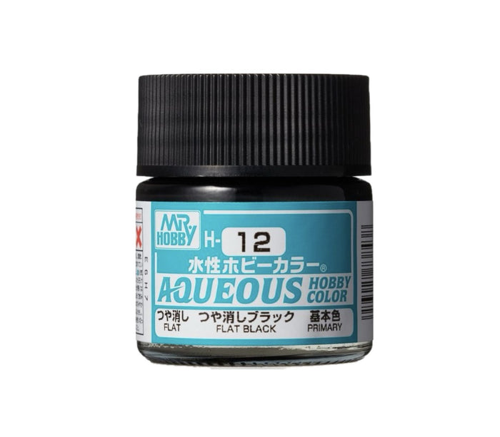 H-12 Flat Black 'Matt' 10ml