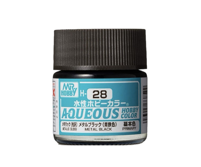 H-28 Metal Black 'Metalic' 10ml