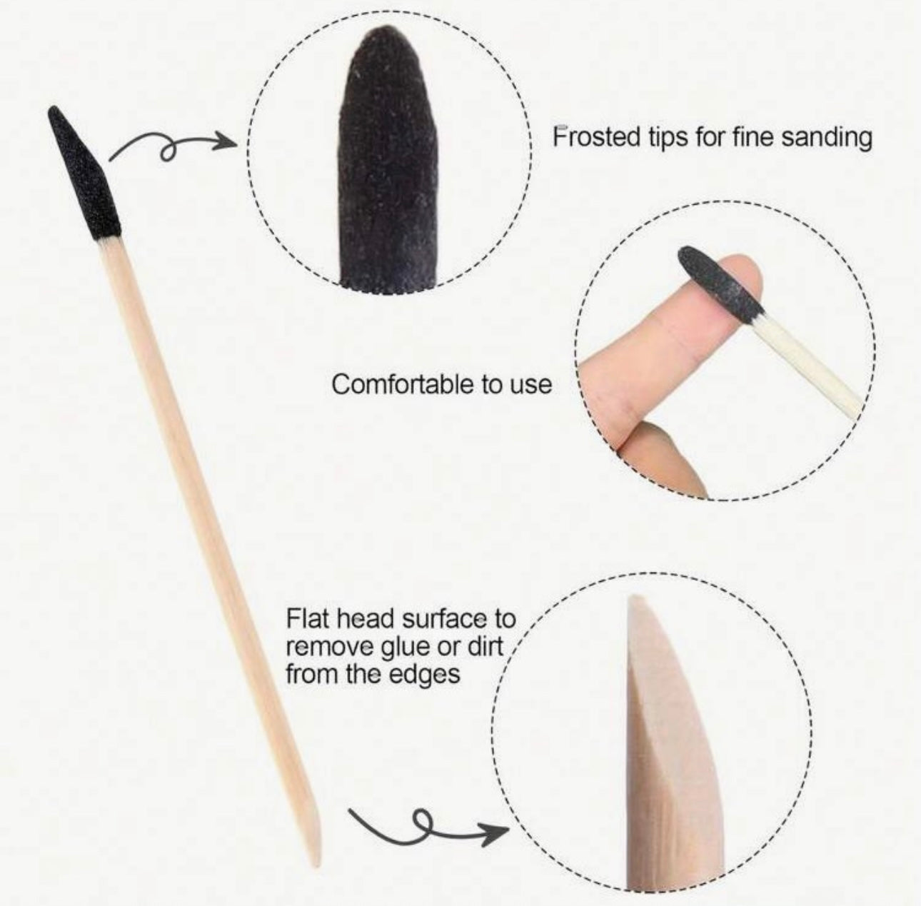 1984 - 2pc Sanding Sticks (280 Grit)