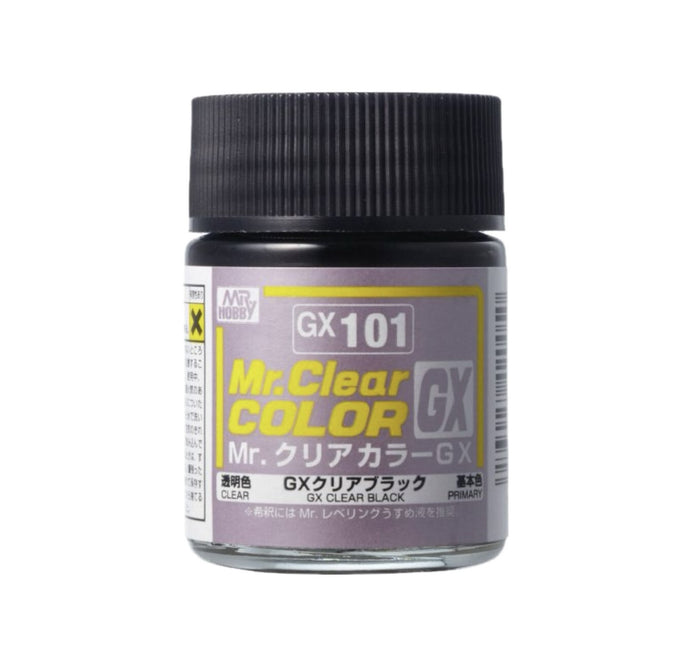 Mr Clear Color GX-101 Clear Black, 18ml