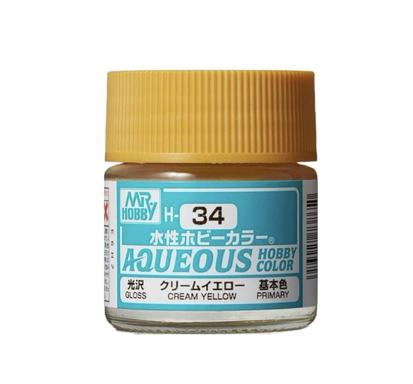 (Gloss) H-034 - Cream Yellow, 10ml