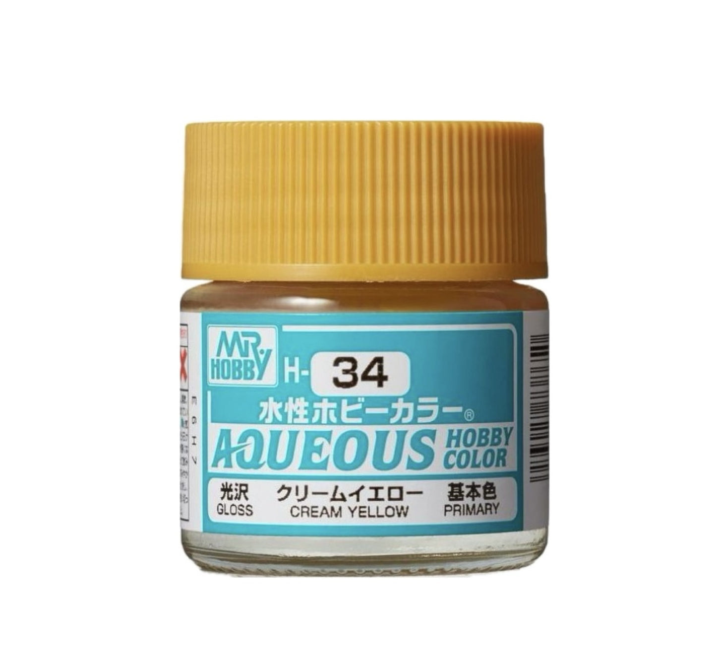 (Gloss) H-034 - Cream Yellow, 10ml