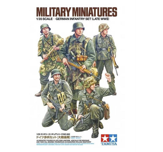 Tamiya German Infantry Set 1:35 Scale, 35382