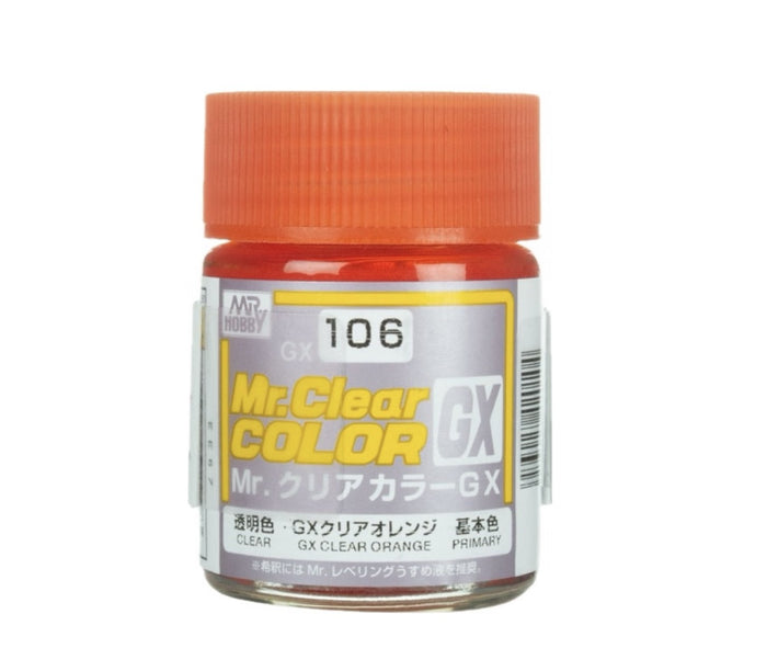 Mr Clear Color GX-106 Clear Orange, 18ml