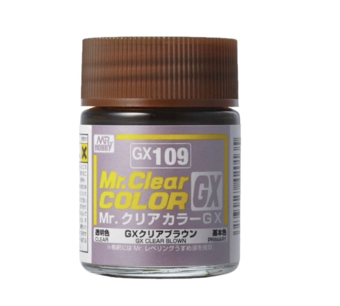 Mr Clear Color GX-109 Clear Brown, 18ml