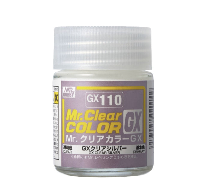 GX-110 Clear Silver, 18ml