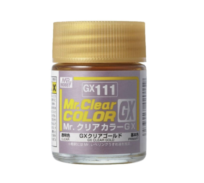 GX-111 Clear Gold, 18ml