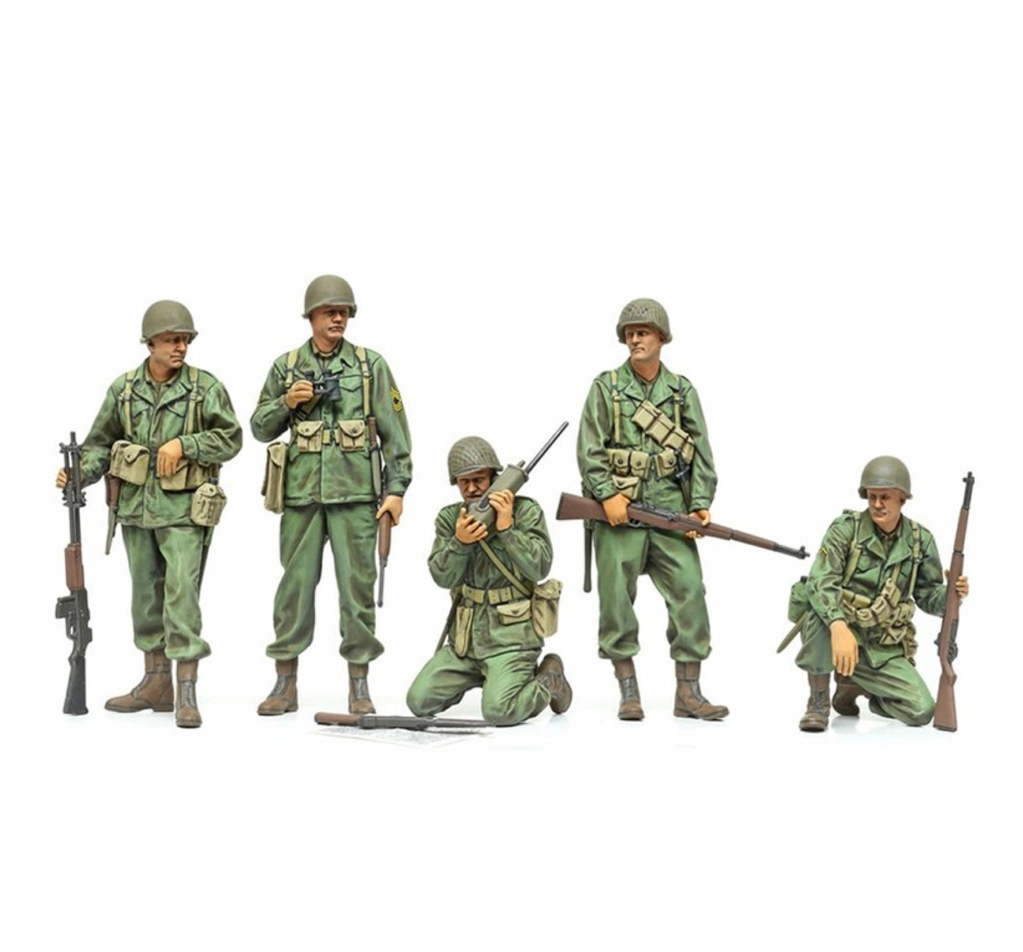 Tamiya WWII US Infantry Scout Set 1:35 Scale, 35379
