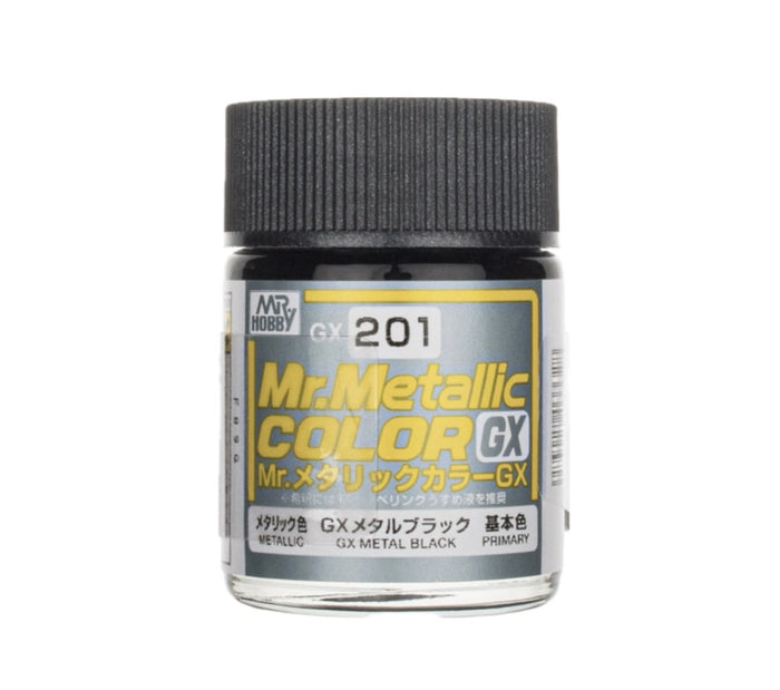 GX-201 Metal Black 'Metallic' 18ml