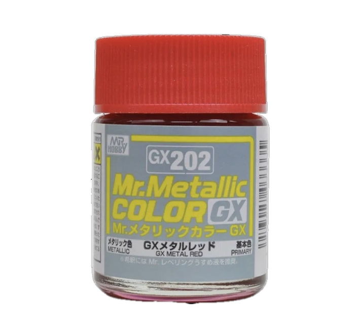 GX-202 Metal Red 'Metallic' 18ml