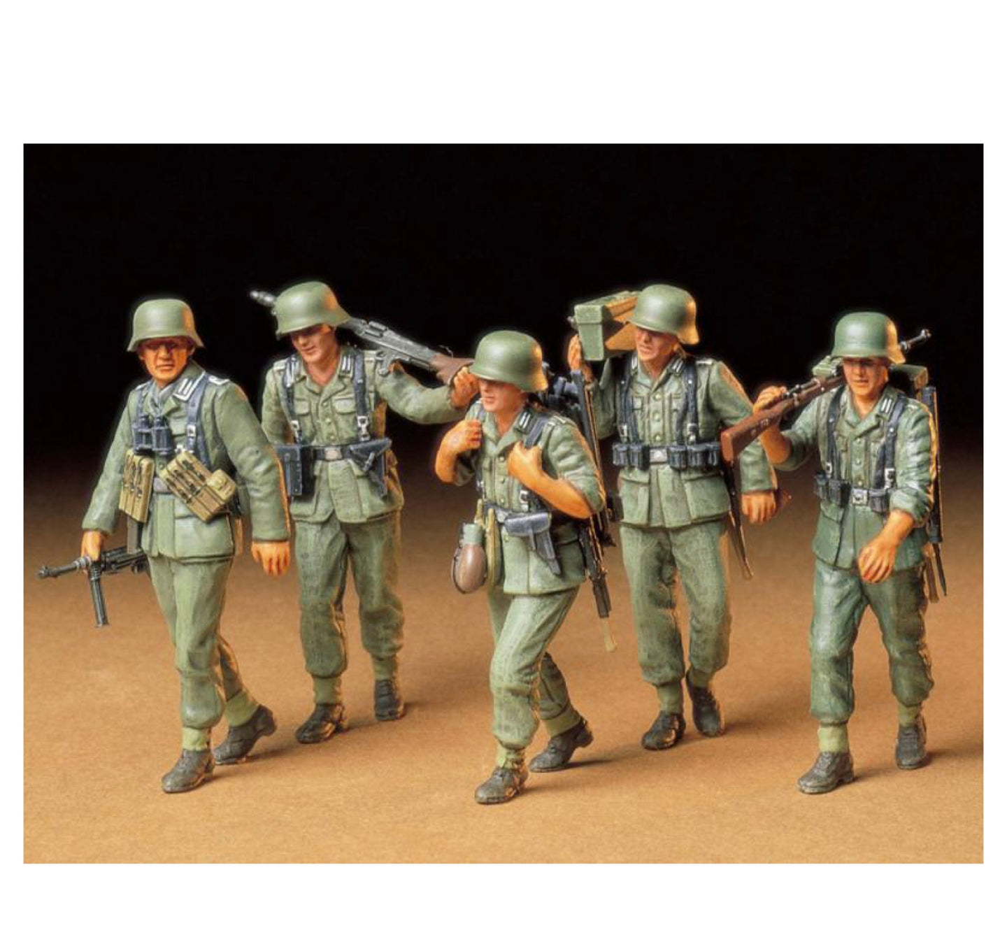 Tamiya German Machine Gun Crew 1/35 Scale, 35184