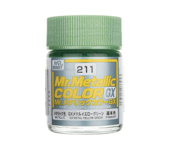GX-211 Metal Yellow Green 'Metallic' 18ml