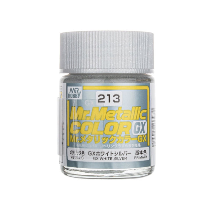 GX-213 White Silver 'Metallic' 18ml