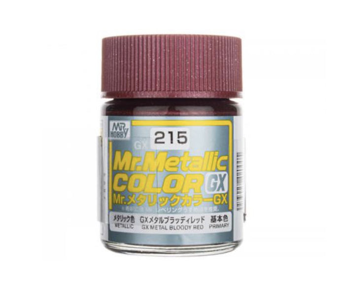 GX-215 Metal Bloody Red 'Metallic' 18ml