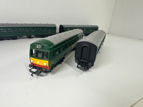 Tri-ang Hornby R157 Class 101 'M79079' 4 Car Unit, Diesel Multiple Unit (OO)