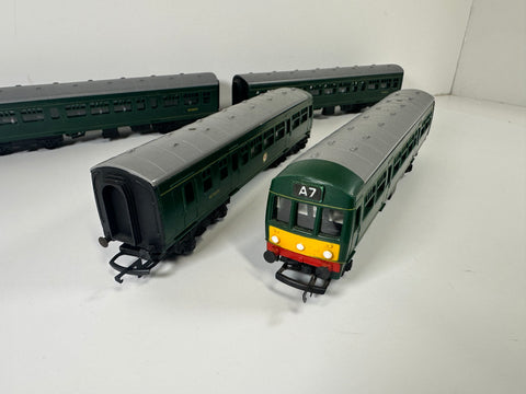Tri-ang Hornby R157 Class 101 'M79079' 4 Car Unit, Diesel Multiple Unit (OO)