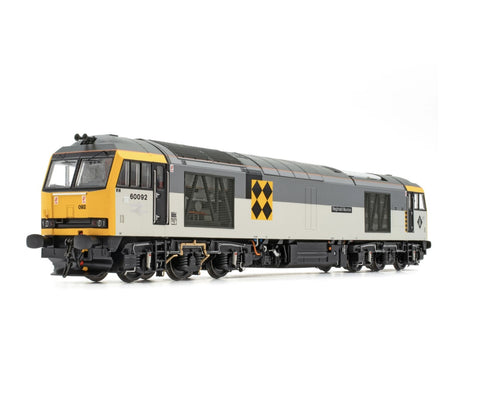 ACC2893 - Class 60 '60092' 'Reginald Munns' TTG Triple Grey Coal Sector Diesel Locomotive (OO)
