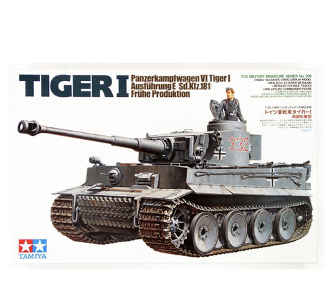 Tamiya German Tiger I Tank Early Prodution 1:35 Scale, 35216