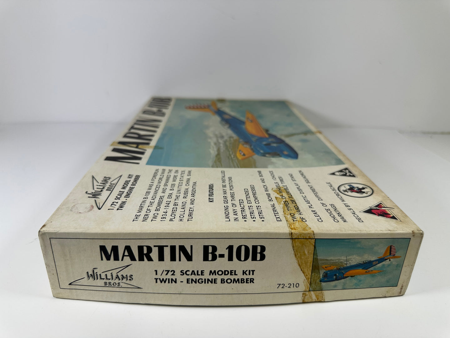 Williams Bros 72-210 Martin B-10B, 1:72 Scale