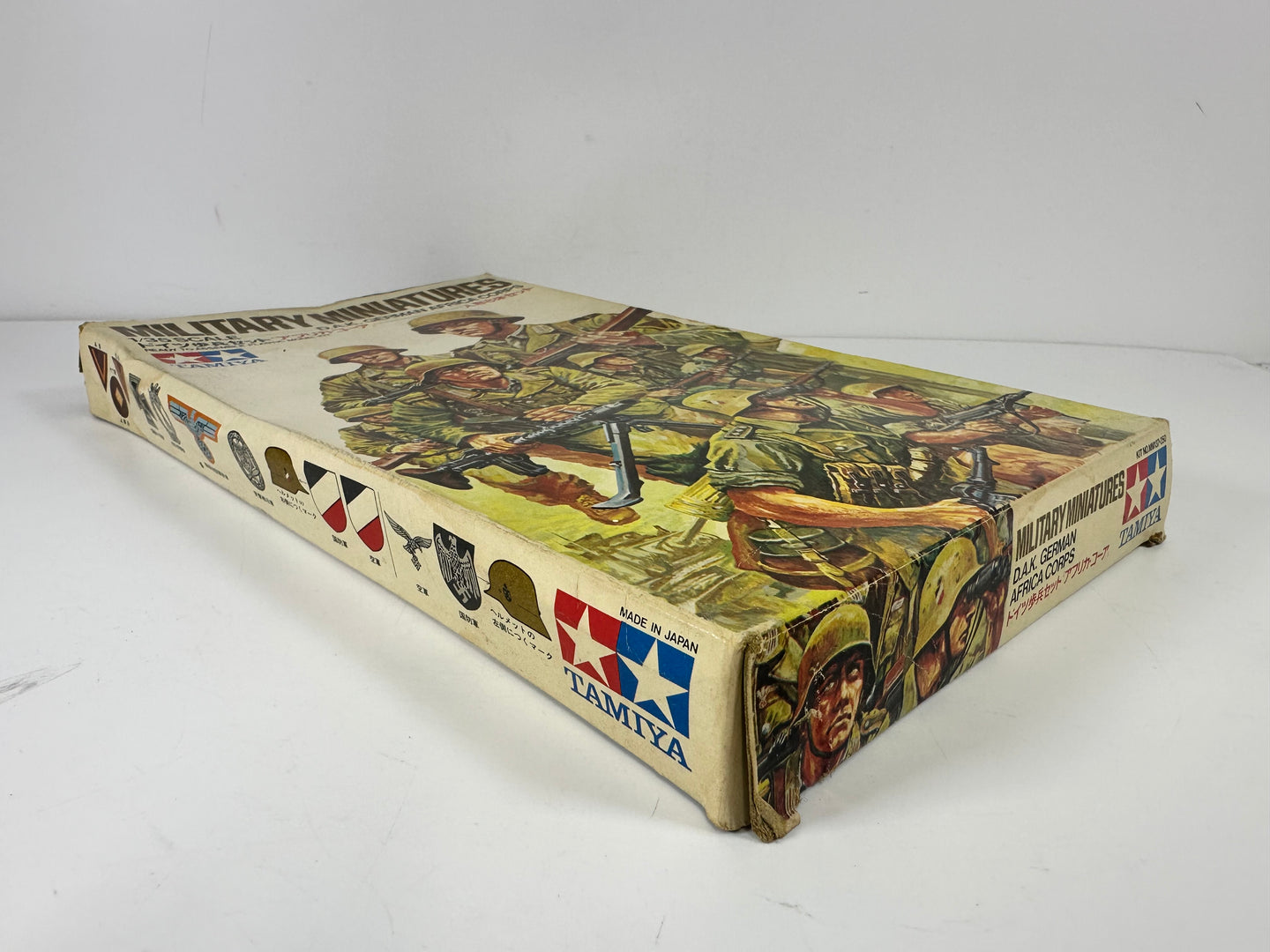 Tamiya MM137 Military Miniatures D.A.K. German Africa Corps, 1:35 Scale