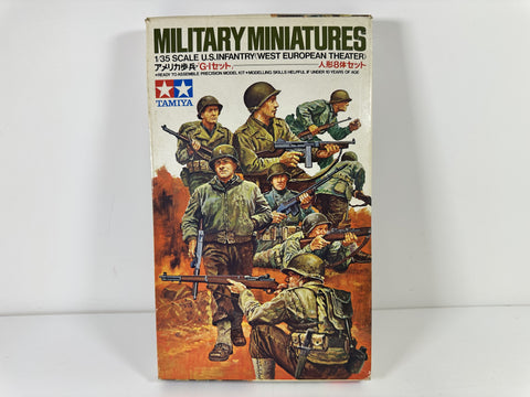 Tamiya 3548 Military Miniatures U.S. Infantry (West European Theater) 1:35 Scale