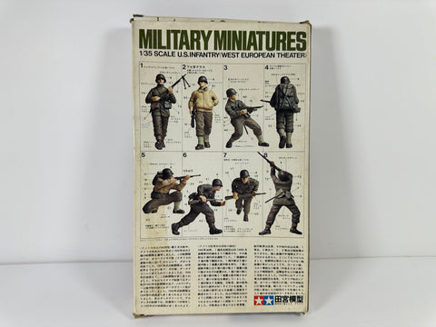 Tamiya 3548 Military Miniatures U.S. Infantry (West European Theater) 1:35 Scale