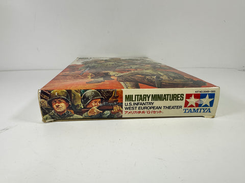 Tamiya 3548 Military Miniatures U.S. Infantry (West European Theater) 1:35 Scale