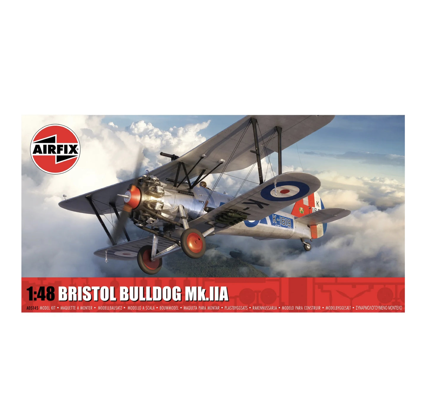 Airfix Bristol Bulldog Mk.IIA 1.48 Scale, A05145