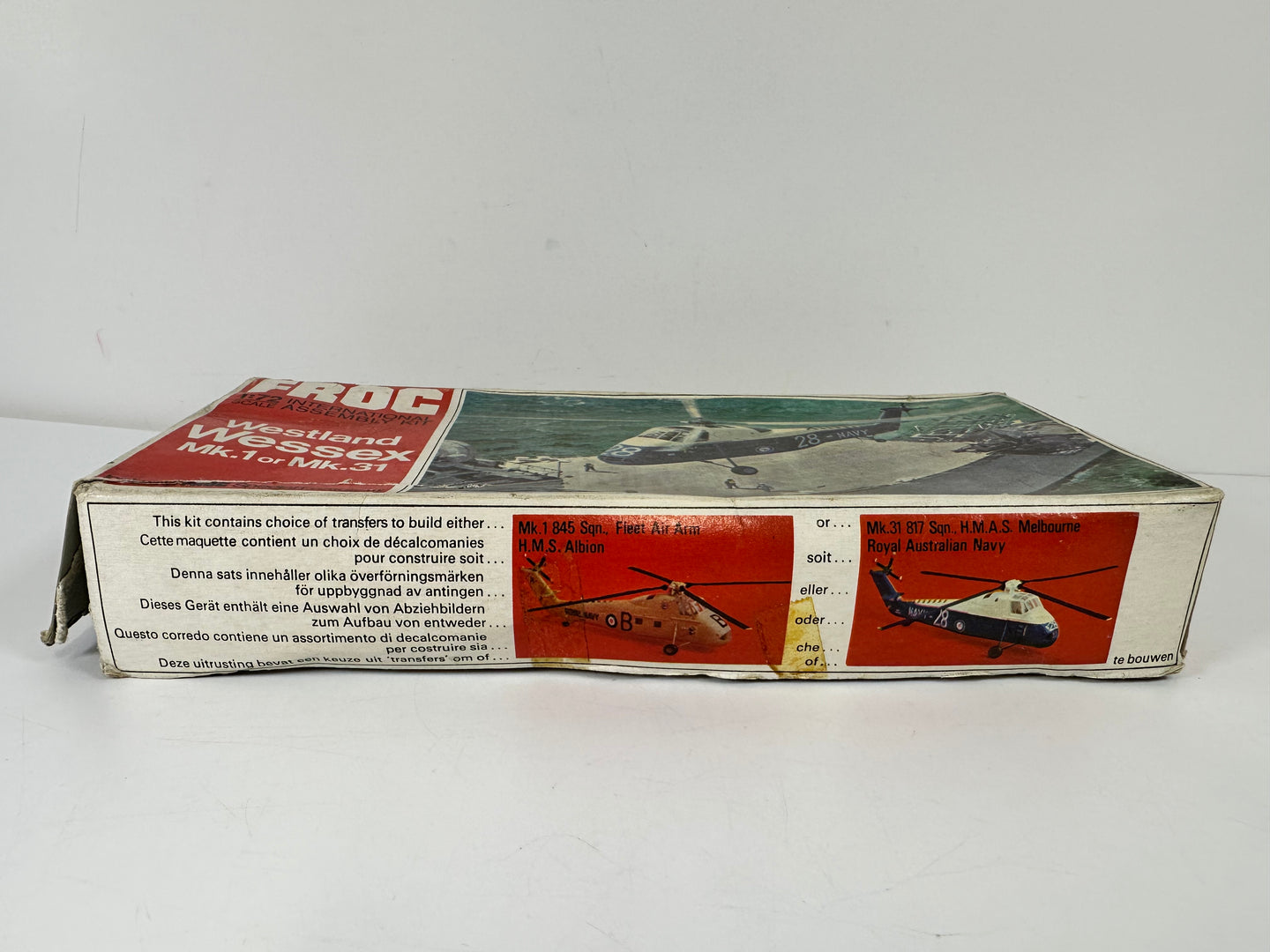 Frog F247 Westland Wessex Mk.1 or Mk.31, 1: 72 Scale