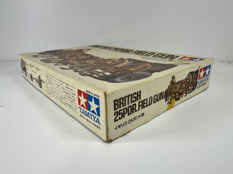 Tamiya MM146 British 25PDR.Field Gun, 1:35 Scale