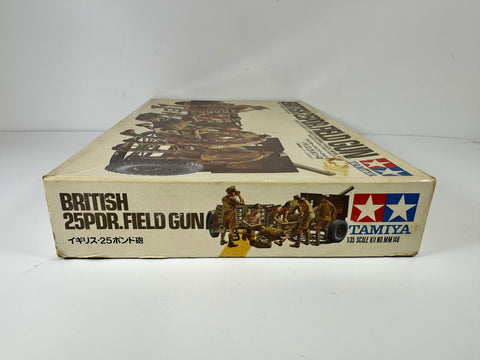Tamiya MM146 British 25PDR.Field Gun, 1:35 Scale