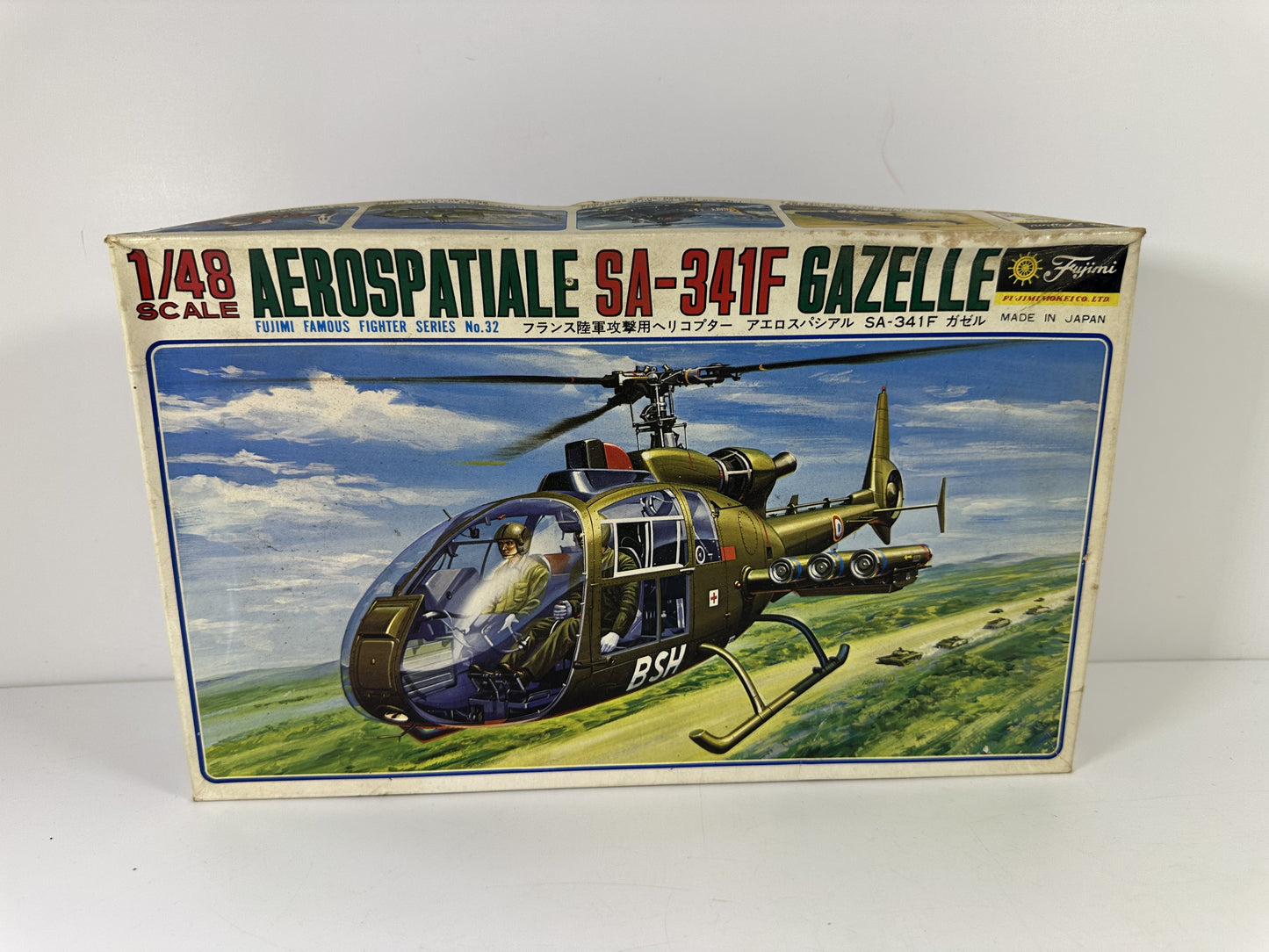 Fujimi 5A32-500 Aerospatiale SA-341F Gazelle, 1:48 Scale