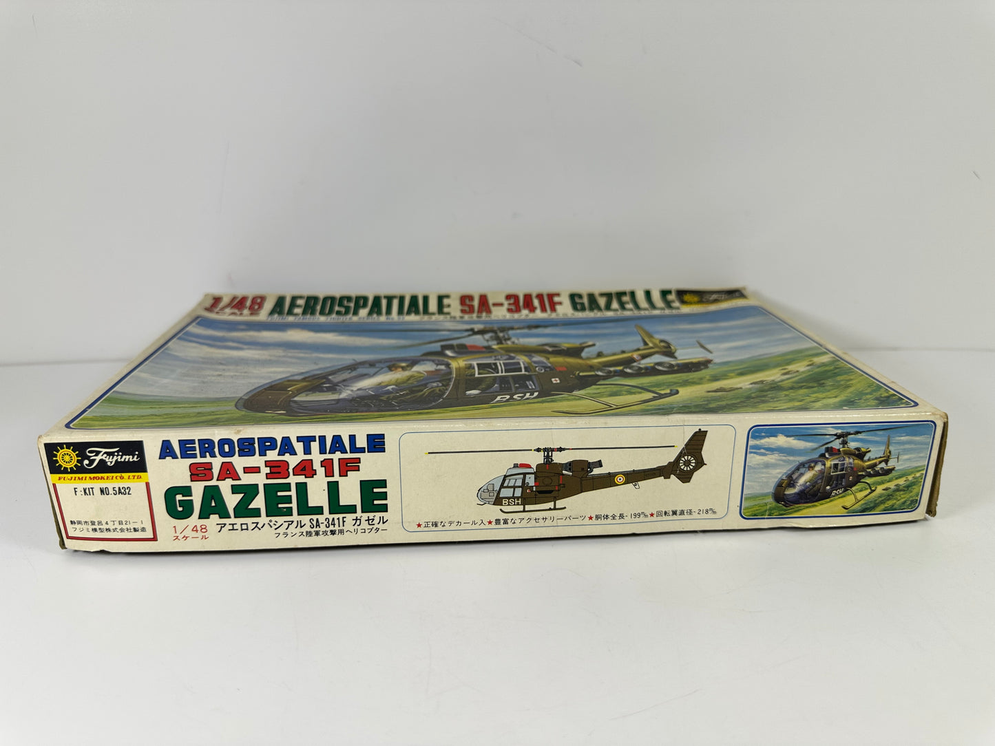 Fujimi 5A32-500 Aerospatiale SA-341F Gazelle, 1:48 Scale
