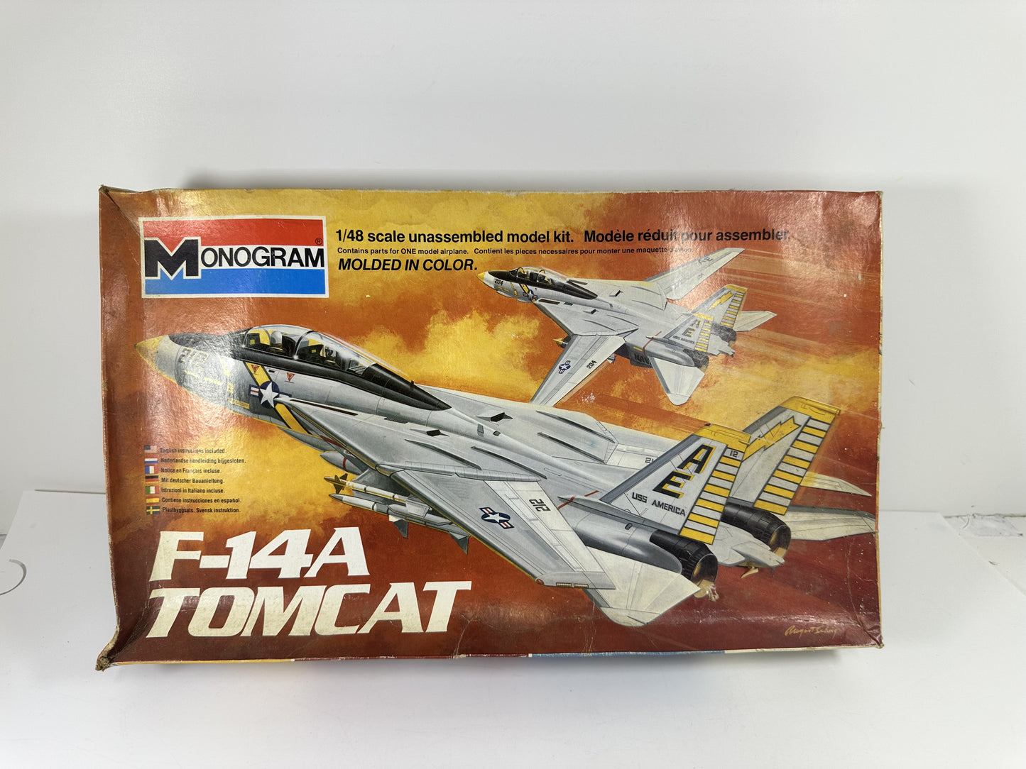 Monogram 5803 F-14A Tomcat, 1:48 Scale