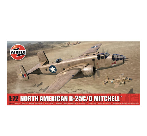 Airfix North American B-25C/D Mitchell 1:72 Scale, A06015A