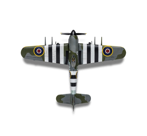 Airfix Eurofighter Typhoon FGR.4 "Moggy" & Hawker Typhoon Mk.IB - Twin Pack 1:72 Scale, A40001