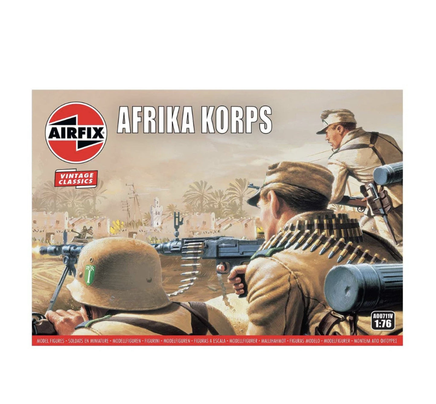 Airfix WWII Afrika Corps 1:76 Scale, A00711V