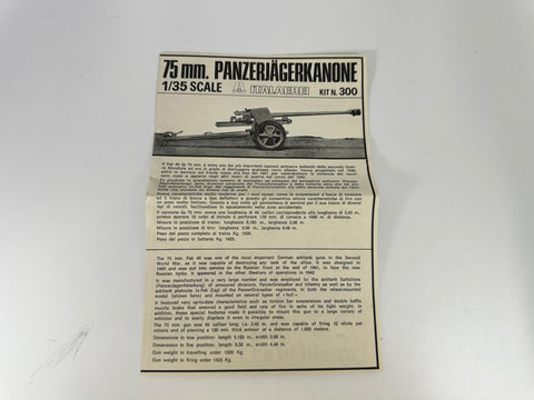 Tamiya H2107 German Antitank Gun, 1:35 Scale