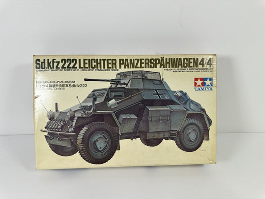 Tamiya MM151 Sd.kfz 222 Leichter Panzerspahwgen (4x4) 1:35 Scale
