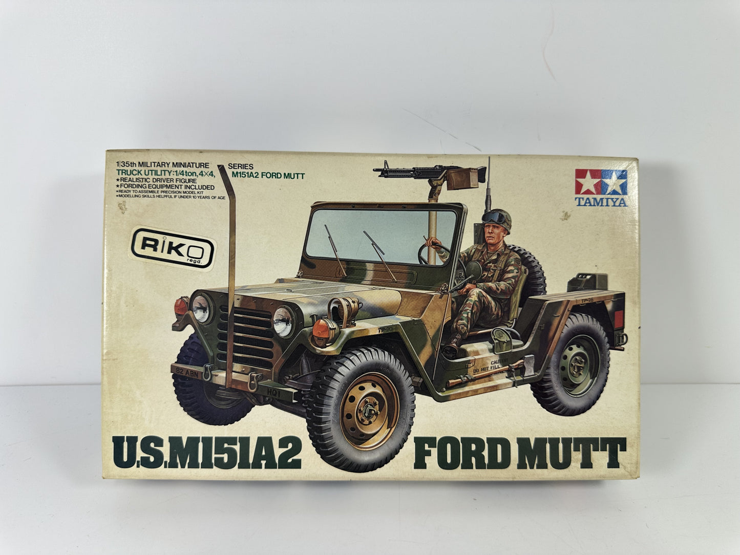 Tamiya MM223 Truck Utility: 1/4 ton (4x4) U.S.M151A2 Ford Mutt 1:35 Scale