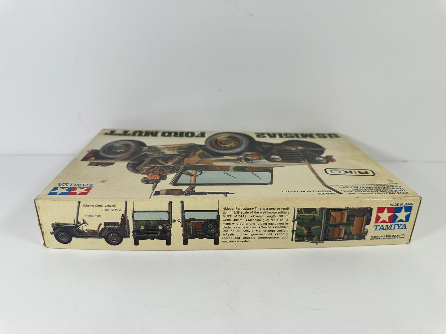 Tamiya MM223 Truck Utility: 1/4 ton (4x4) U.S.M151A2 Ford Mutt 1:35 Scale