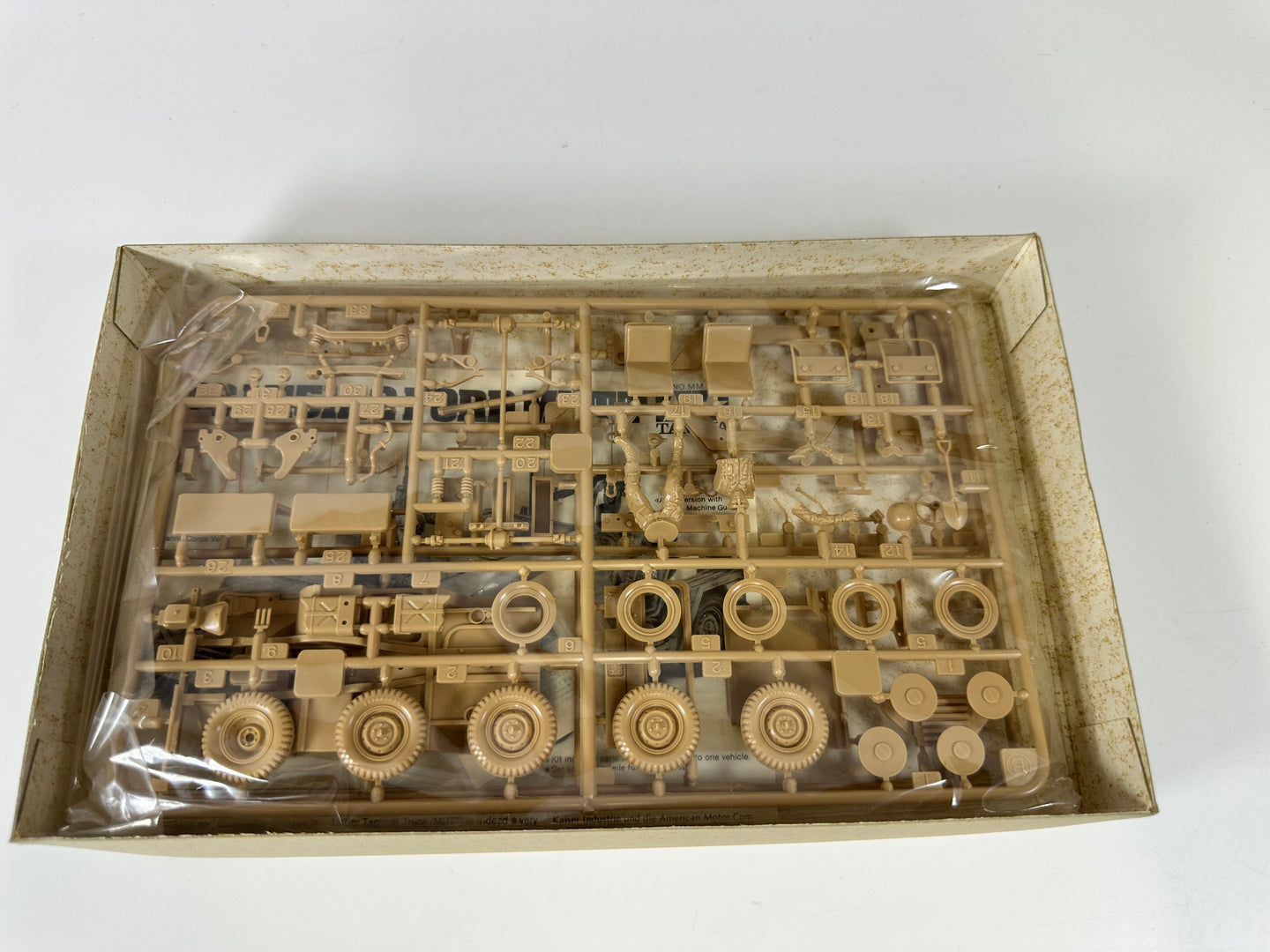 Tamiya MM223 Truck Utility: 1/4 ton (4x4) U.S.M151A2 Ford Mutt 1:35 Scale