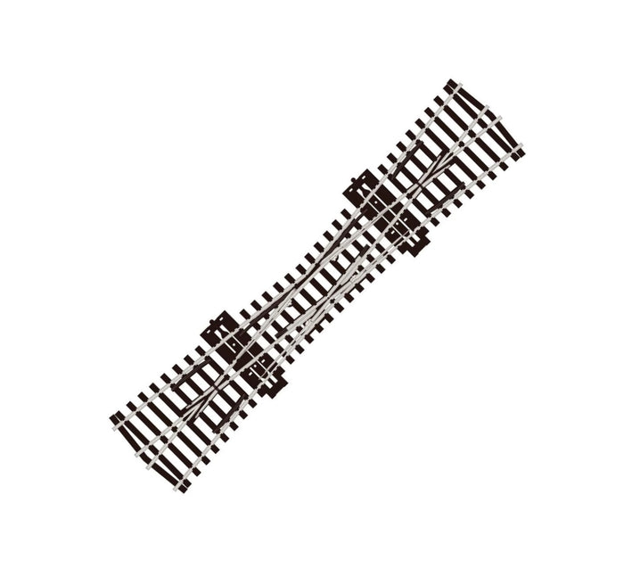 SL-180 - Fine Scale - Crossing, Single Slip, Code 75 (Insulfrog) (OO/HO)