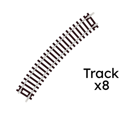 ST-225 x 8 (Blister Pack) Standard Curve, 2nd Radius (OO/HO)