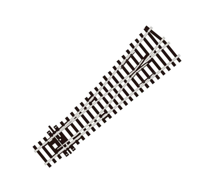 SL-92 - L/H Turnout, Small Radius, Code 100 (Insulfrog) (OO/HO)