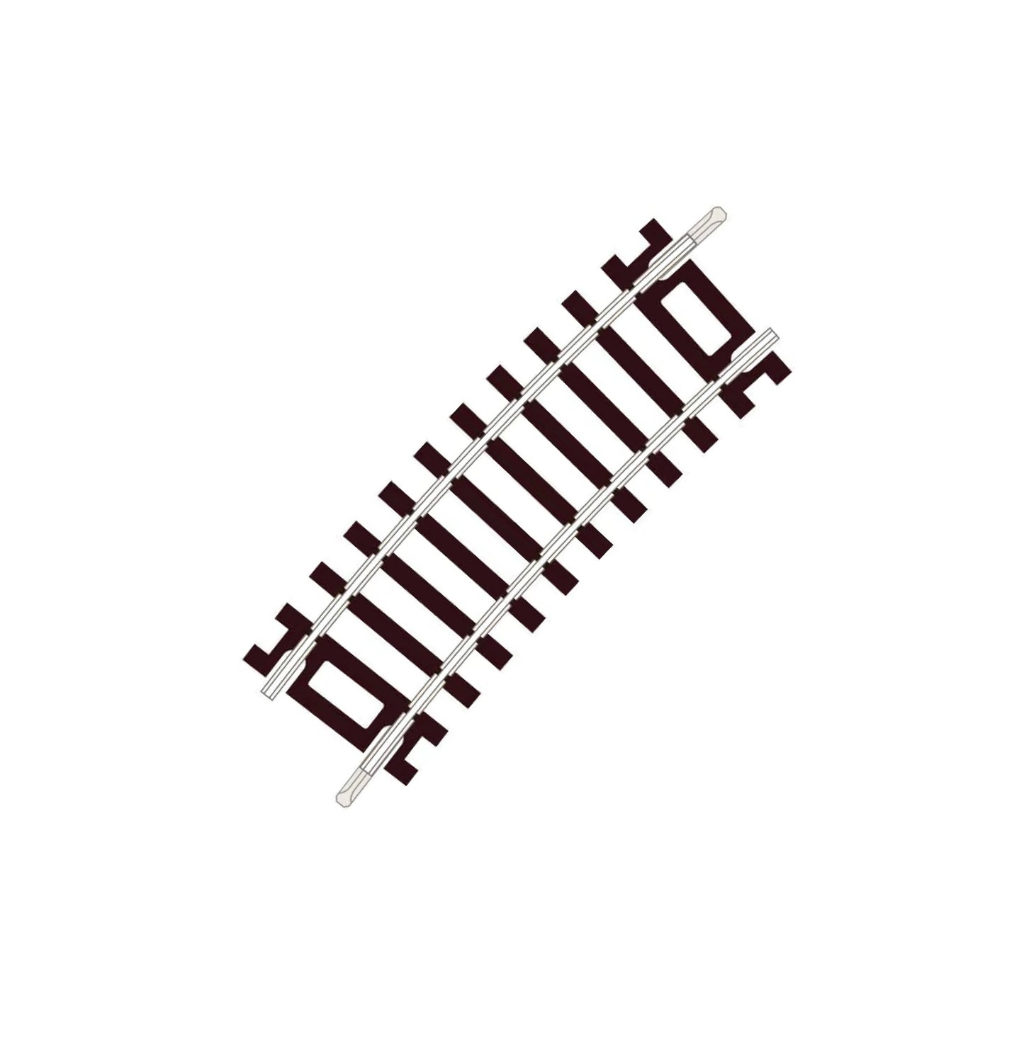 ST-227 - Half Curve, 2nd Radius, Code 100 (Setrack) (OO/HO)